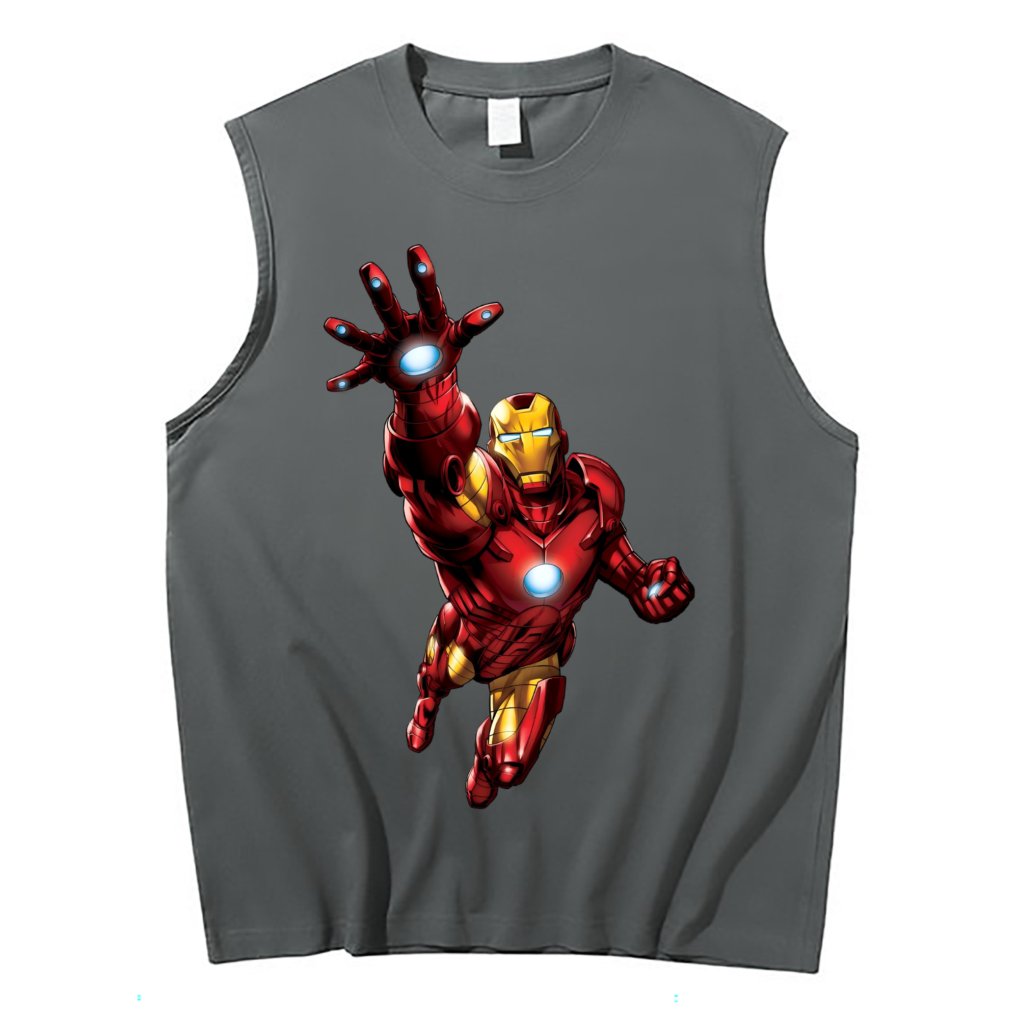 （画像用） アベンジャーズ The Avengers コットン100％タンクトップ（フロントプリント）